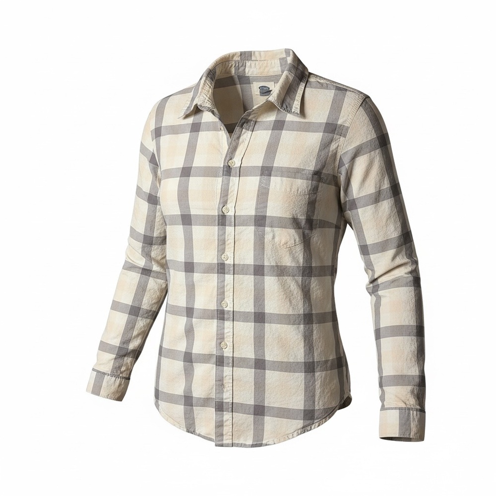 Women's Plaid Button Down Shirt
